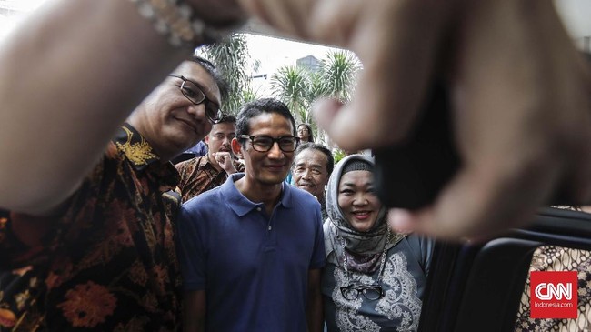Bakal Cawapres Sandiaga Uno menyebut ada perbedaan budaya yang cukup mencolok antara Partai Gerindra dan PAN.