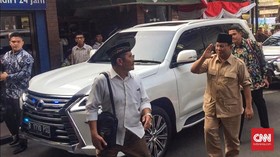 Prabowo Doyan Koleksi SUV