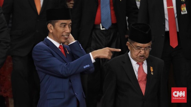 FOTO: Jokowi Paparkan Pencapaian Kerja di Sidang Tahunan MPR