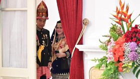 Jokowi Kenakan Topi Identitas Aceh di Upacara 17 Agustus