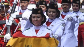 Melihat Kawah Candradimuka Paskibraka di Timur Jakarta
