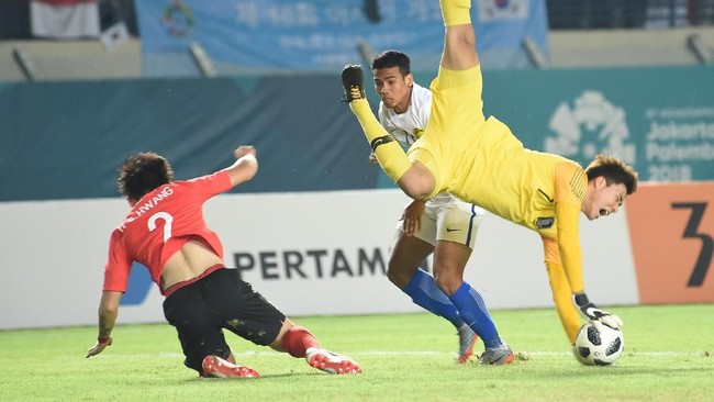 Timnas Malaysia U-23 membuat kejutan dengan mengalahkan Korea Selatan 2-1 dan memastikan lolos ke babak 16 besar Asian Games 2018.