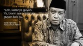 Ramai-Ramai Tangkis Mahfud Sejumlah tokoh bereaksi atas pernyataan Mahfud MD. Mantan ketua MK itu membongkar cerita di balik kisruh penyebutan namanya sebagai calon pendamping Jokowi.