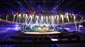 Penonton Puas dengan Pembukaan Asian Games 2018