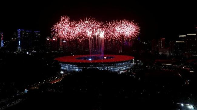 Bagi yang kehabisan tiket penutupan Asian Games 2018 bisa nobar di tujuh layar besar. Syaratnya beli tiket masuk area dan antre.