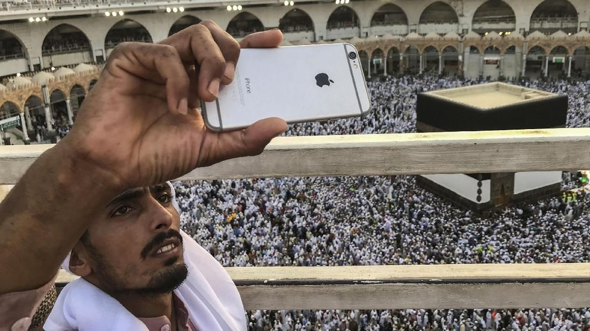 FOTO: Islam dari Penjuru Dunia Berkumpul di Ibadah Haji 2018