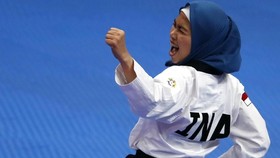 Defia Beri Emas Pertama Indonesia di Asian Games 2018
