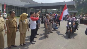 Komunitas Moge Malaysia 'Tersihir' Keindahan Entikong