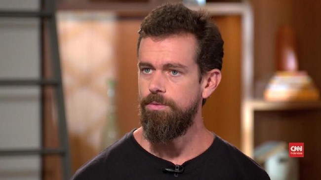CEO Twitter Jack Dorsey menyindir logo yang baru diluncurkan Facebook melalui cuitan di akun Twitter pribadinya.