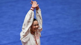 FOTO: Perjuangan Lindswell Berbuah Emas Asian Games 2018