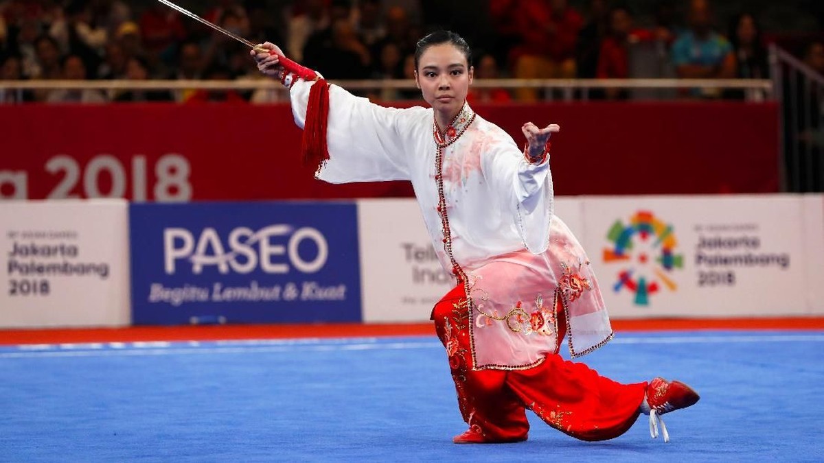 FOTO: Perjuangan Lindswell Berbuah Emas Asian Games 2018