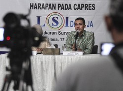 Survei LSI Denny JA: Prabowo-Gibran 42,9%, Ganjar-Mahfud 24,9%, AMIN 24,0%