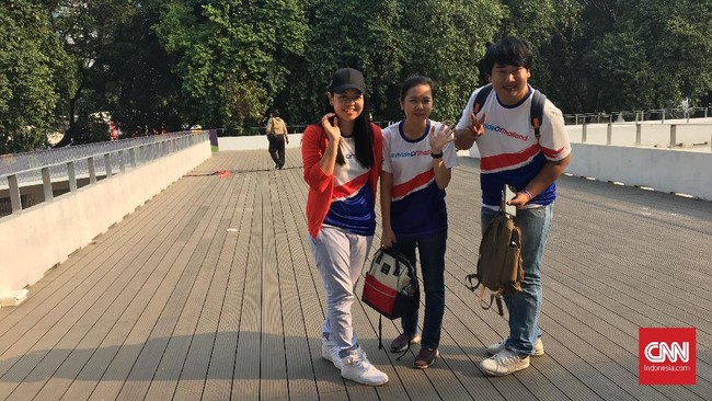 Ada sekelompok suporter Thailand yang seluruh pengeluarannya untuk memberli tiket Asian Games 2018 ditanggung oleh sponsor.