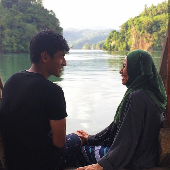 <p>"Tawa surga duniaku. Masya Allah," tulisnya dalam caption postingannya di Instagram. (Foto: Instagram @hanifsjahbandi)</p>