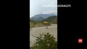 VIDEO: Banjir Bandang di Italia Tewaskan 10 Orang