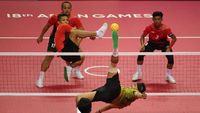 Dipermalukan Malaysia, Sepak Takraw Raih Perak Asian Games