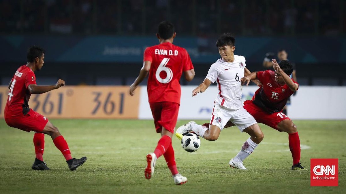 FOTO: Timnas Indonesia Bungkam Hong Kong di Asian Games 2018