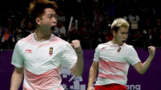 Kevin Sanjaya Sukamuljo/Marcus Fernaldi Gideon akan melawan Goh V Shem/Tan Wee Kiong di babak perempat final. Berikut lima catatan jelang duel tersebut.
