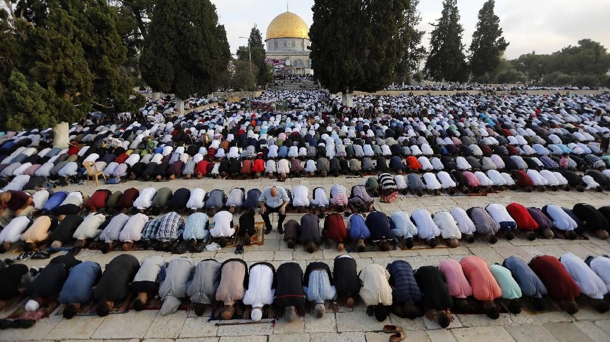 FOTO: Cara Umat Muslim Rayakan Iduladha di Seluruh Dunia