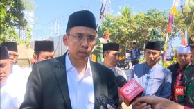 VIDEO: TGB Imbau Masyarakat Tidak Ributkan Status Bencana