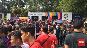Hampir Sepekan, Distribusi Tiket Asian Games Belum Sempurna