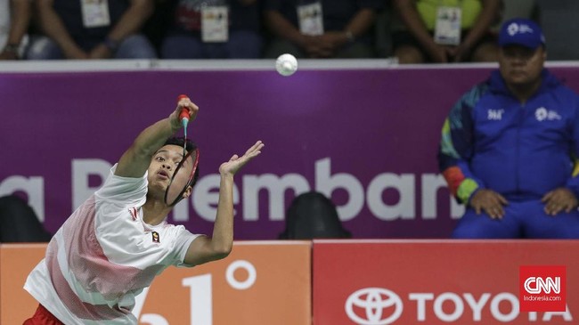 Anthony Ginting mengalahkan Chen Long dua set langsung di perempat final Asian Games 2018. Berikut fakta menarik kemenangan Anthony atas Chen Long.