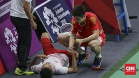 Ayah Anthony Ginting Menangis Lihat Sang Anak Kalah