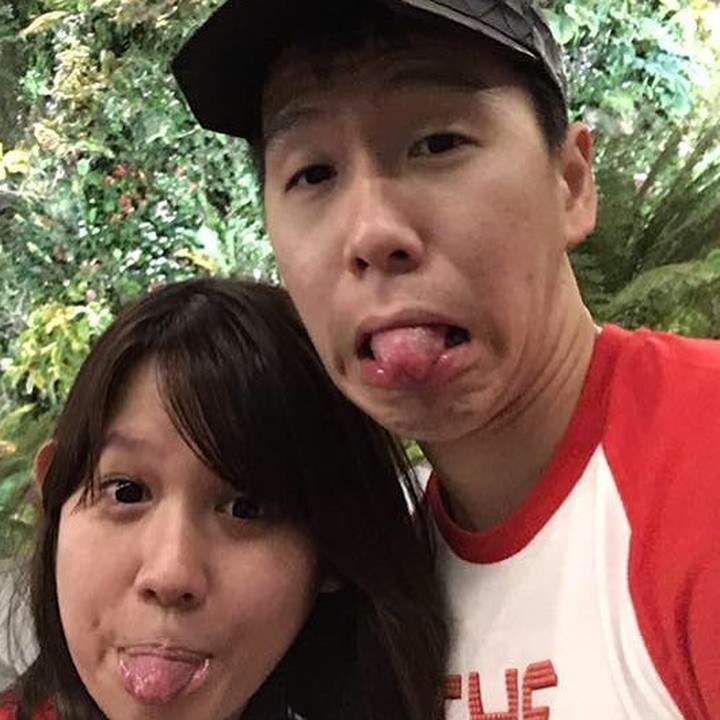<p>Pasangan suami istri ini juga bisa gokil lho. (Foto: Instagram/ @marcusfernaldig)  </p>