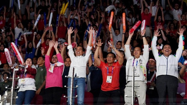 Presiden Joko Widodo meyakini target 16 medali emas untuk Indonesia dalam Asian Games 2018 dapat tercapai.