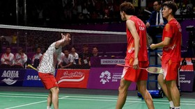 FOTO: Perjuangan Tim Putra Indonesia di Asian Games 2018