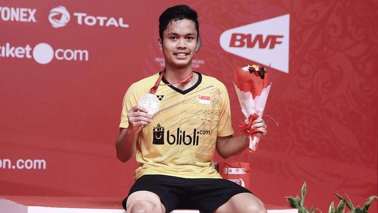 Anthony Ginting menunjukkan semangat juang tinggi saat bertanding melawan pemain China di Asian Games 2018. Semangatnya layak dicontoh.