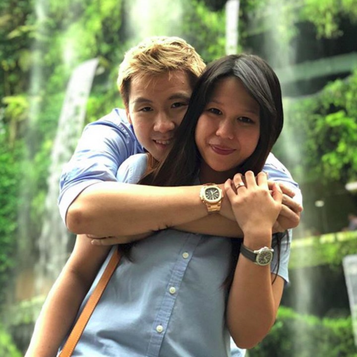 <p>Langgeng terus ya Marcus Gideon dan Agnes. (Foto: Instagram/ @marcusfernaldig)  </p>