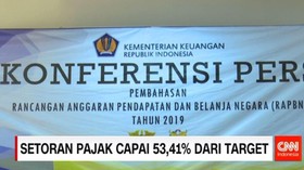 Setoran Pajak Capai 53,41% Dari Target
