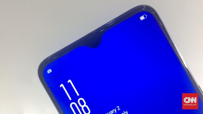 CNNIndonesia.com mendapat kesemaptan menjajal Oppo F9 saat acara peluncuran di Kuningan, Kamis (23/8).