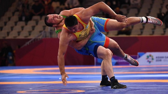 Atlet gulat asal Turkmenistan Rustem Nazarov resmi menjadi atlet pertama yang tersandung kasus doping pada ajang Asian Games 2018.