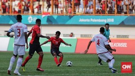 Babak Pertama: Timnas Indonesia U-23 Tertinggal 0-1 dari UEA