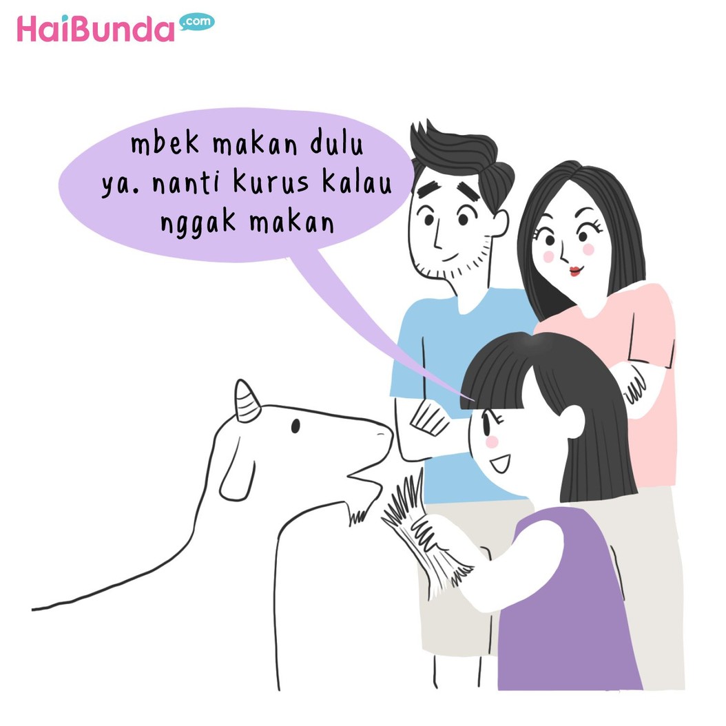Ini dia cerita seru keluarga bunda di komik ini saat Idul Adha. Cerita Idul Adha di keluarga Bunda seperti apa? Share yuk di komentar.