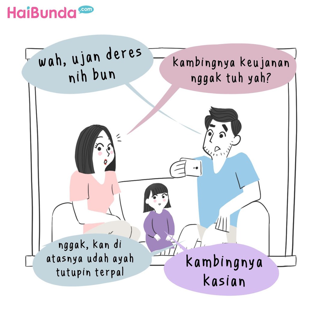 Ini dia cerita seru keluarga bunda di komik ini saat Idul Adha. Cerita Idul Adha di keluarga Bunda seperti apa? Share yuk di komentar.