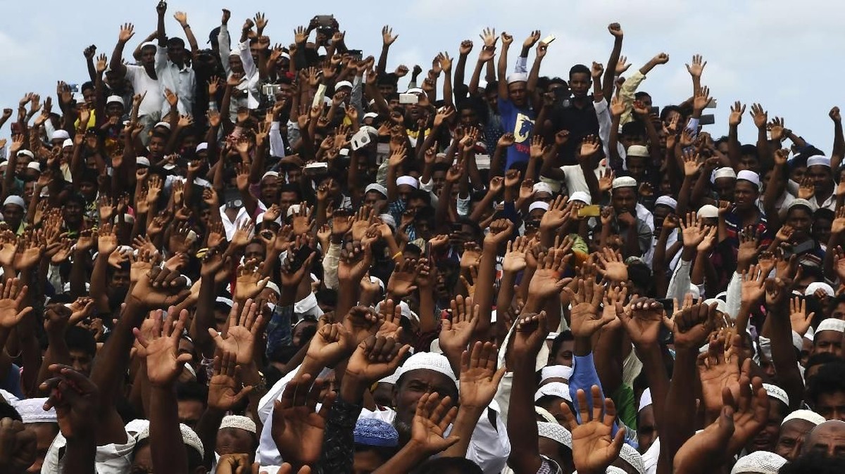 FOTO: Setahun Eksodus Etnis Rohingya