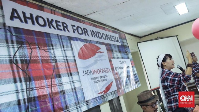 Kelompok pendukung mantan Gubernur DKI Jakarta Basuki Tjahaja Purnama yang kerap disebut Ahoker siap memenangkan Jokowi-Ma'ruf di Pilpres 2019.