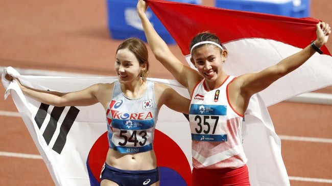 Indonesia kembali menambah pundi-pundi Asian Games 2018 dari cabang olahraga atletik nomor lari gawang 100 meter putri yang disumbangkan Nova Emilia