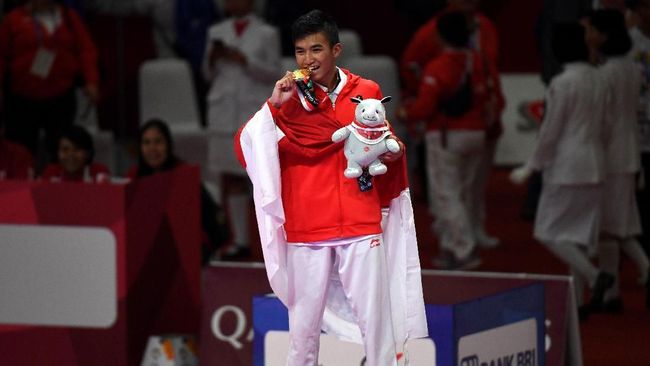 Rifki Ardiansyah, Prajurit TNI Peraih Emas Asian Games 2018 Prajurit TNI AD Rifki Ardiansyah Arrosyiid ikut mengharumkan nama Indonesia dengan meraih emas Asian Games 2018 di cabor karate.