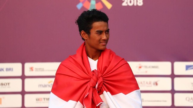 Atlet jetski Indonesia Aqsa Sutan Aswar mendapat dukungan istimewa ketika merebut medali emas nomor endurance runabout Asian Games 2018.