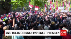 Aksi Tolak Gerakan #2019GantiPresiden