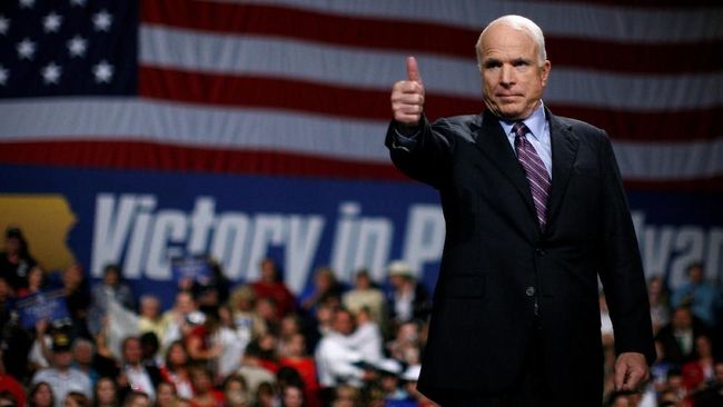 Rekam Jejak John McCain di Panggung Politik AS