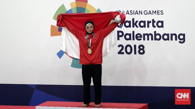 Iqbal Candra Pratama dan Sarah Tria Monita atlet pencak silat yang menikah baru dua bulan menyumbang dua emas untuk Indonesia di Asian Games 2018.