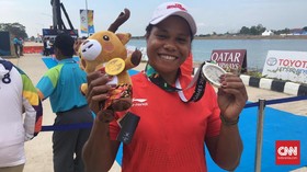Since Lithhasova, Spesialis Perak Asian Games dari Papua