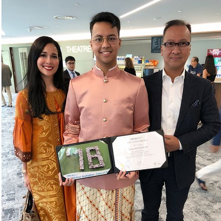 <p>Mensos Agus dan sang istri saat menghadiri acara sekolah salah satu putranya. (Foto: Instagram/ @loemongga)  </p>