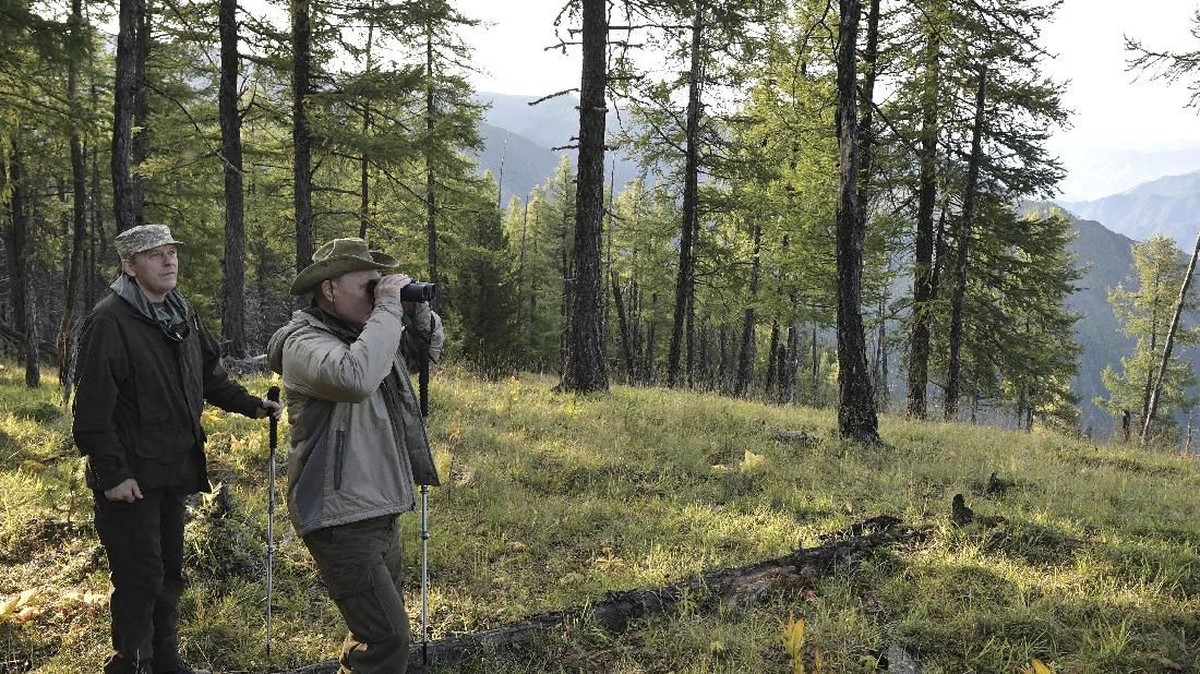 FOTO: Plesir Putin di Siberia