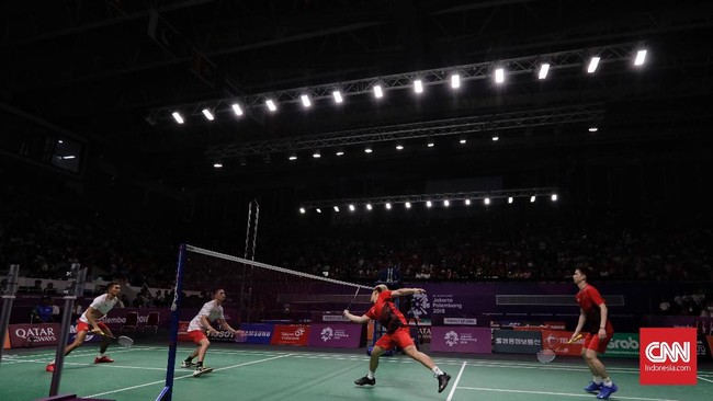 Berikut jadwal siaran langsung final Denmark Open 2022 yang menampilkan Kevin/Marcus vs Fajar/Rian.